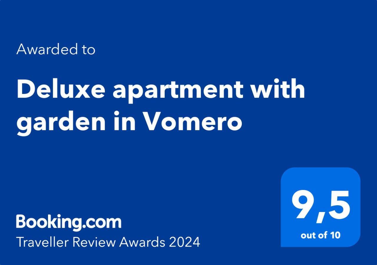 Deluxe Apartment With Garden In Vomero เนเปิลส์ ภายนอก รูปภาพ